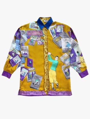 versace sport 1990s polo silk shirt 2 scaled