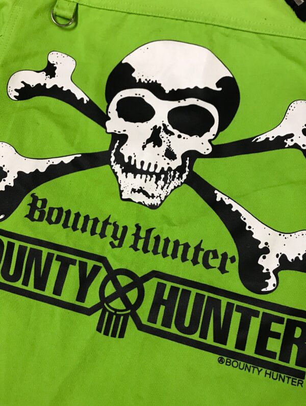 bounty hunter skulls green denim riders jacket 6 scaled