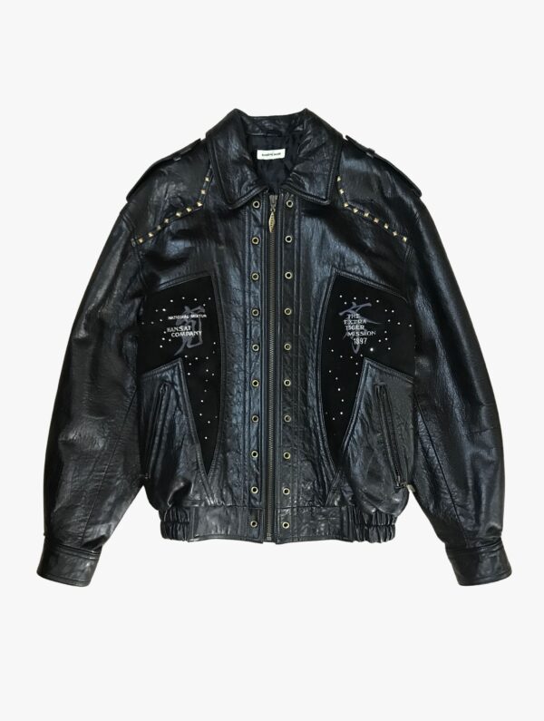 kansai yamamoto aw1988 sheriff phoenix leather jacket 1 scaled