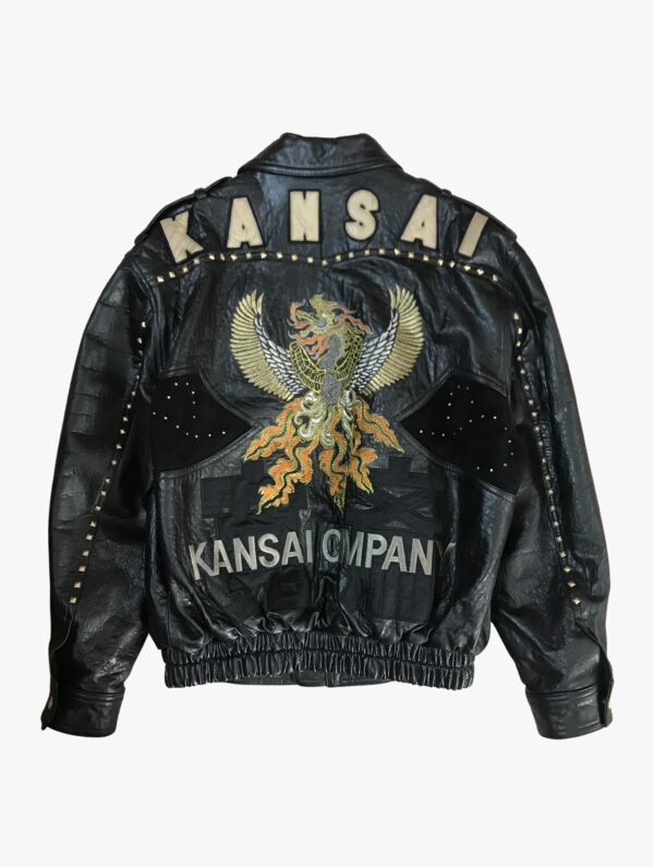 kansai yamamoto aw1988 sheriff phoenix leather jacket 3 scaled