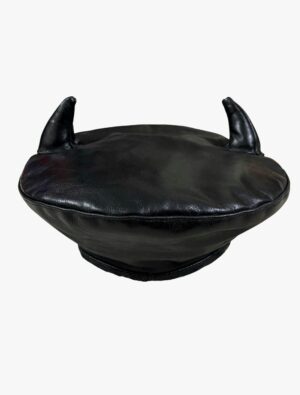 ktz fw2013 devil horn leather beret 3 scaled