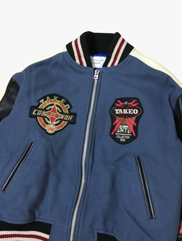 takeo kikuchi aw1992 sports varsity jacket 1 scaled