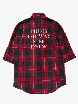 undercover ss2016 the greatest scab plaid shirt 6 scaled