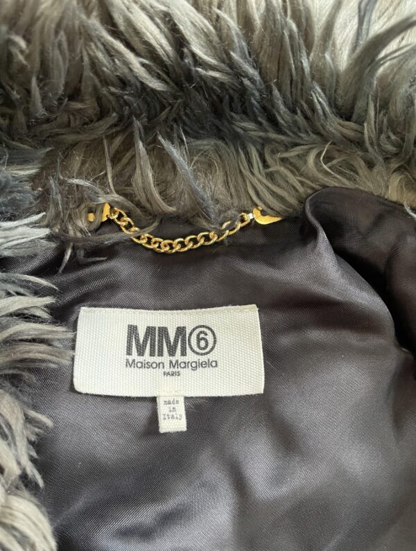 Maison Margiela MM6 Oversized Faux Fur Coat 4 scaled