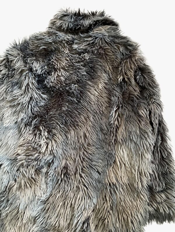 Maison Margiela MM6 Oversized Faux Fur Coat 5 scaled