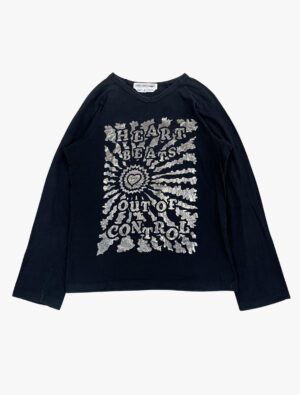 comme des garcons shirt hearbeat printed t shirt 1 scaled