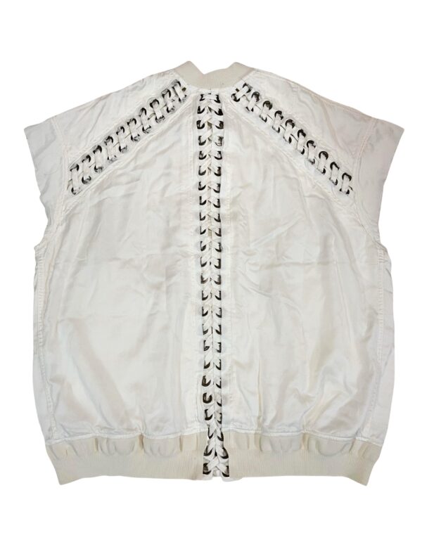 faith connexion ss2018 lace up bomber vest 3 scaled