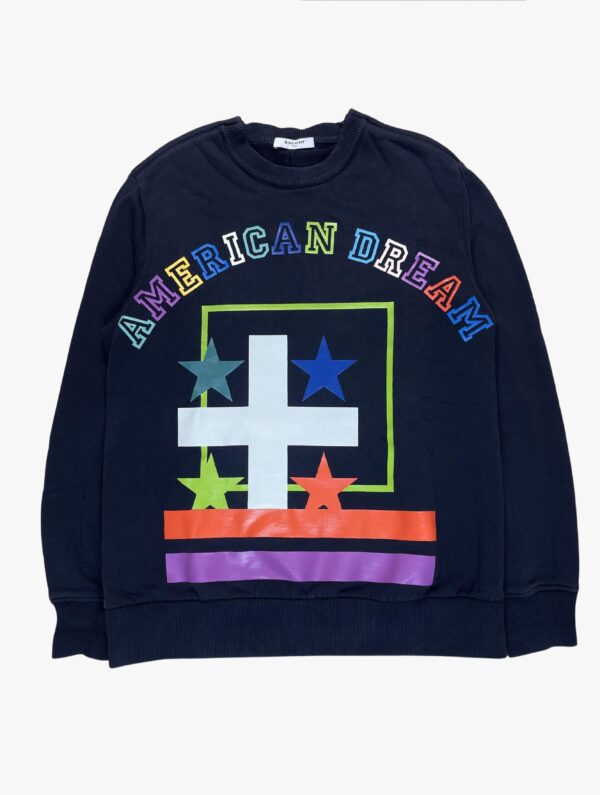 givenchy fw2013 american dream sweatshirt 1 scaled