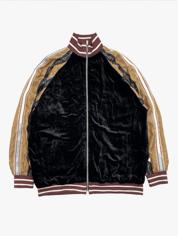 gucci ss2019 horsebit velour track jacket 1 scaled