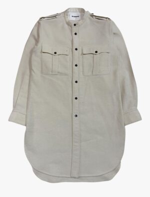 jil sander safari long shirt coat 1 scaled