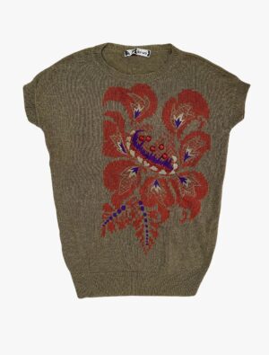 kansai yamamoto 1970s knit flower t shirt 1 scaled