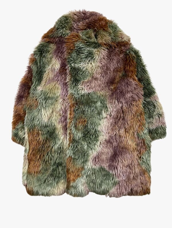 maison margiela mm6 aw2017 multicolor oversized faux fur coat 1 scaled