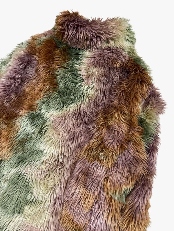 maison margiela mm6 aw2017 multicolor oversized faux fur coat 5 scaled