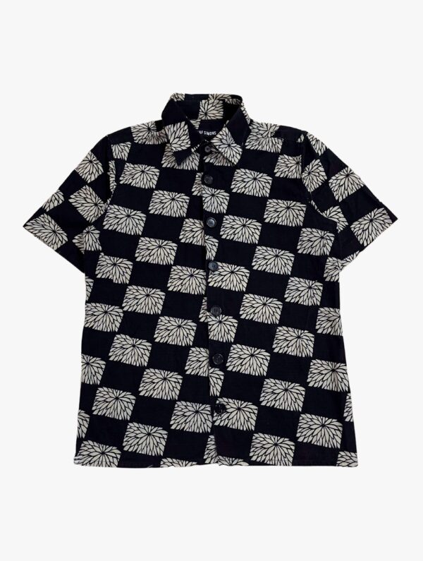 raf simons ss14 flower block shirt 1 scaled