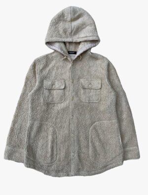 undercover aw2018 hooded fluffy teddy shirt 1 scaled