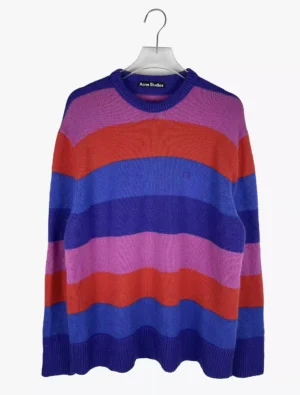 acne studios acne studios multicolor striped sweater 1