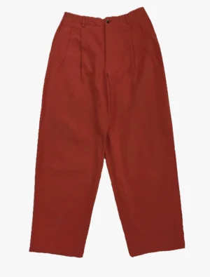 comme des garcons comme des garcons homme a w1991 casual red pants 1