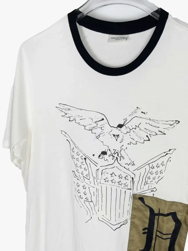 dries van noten dries van noten a w2004 eagle t shirt 2