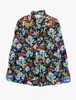 gucci gucci a w2017 pleats floral shirt 1