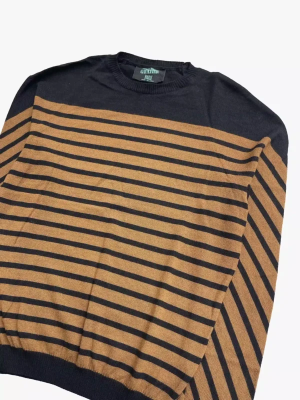 jean paul gaultier jean paul gaultier maille 1990s striped sweater 2