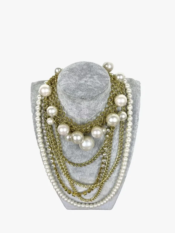 junya watanabe junya watanabe x flake s s2022 pearl necklace 2
