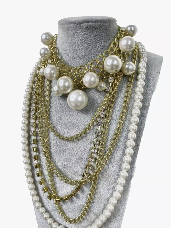 junya watanabe junya watanabe x flake s s2022 pearl necklace 6