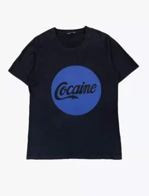 lad musician lad musician s s2017 cocaine t shirt in black 1