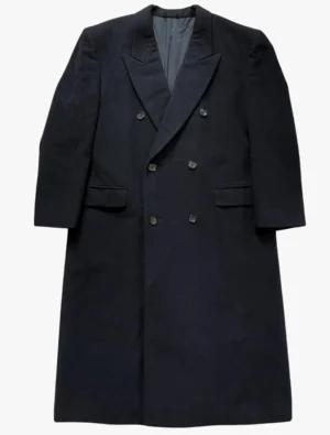 lanvin lanvin 2000s boxy shoulder overcoat 1