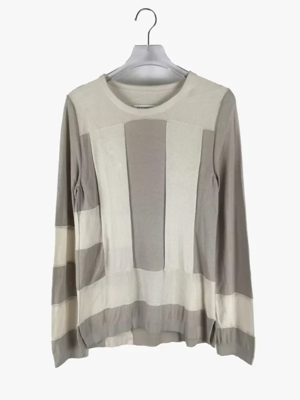 maison margiela s s2015 panelled sweatshirt 1