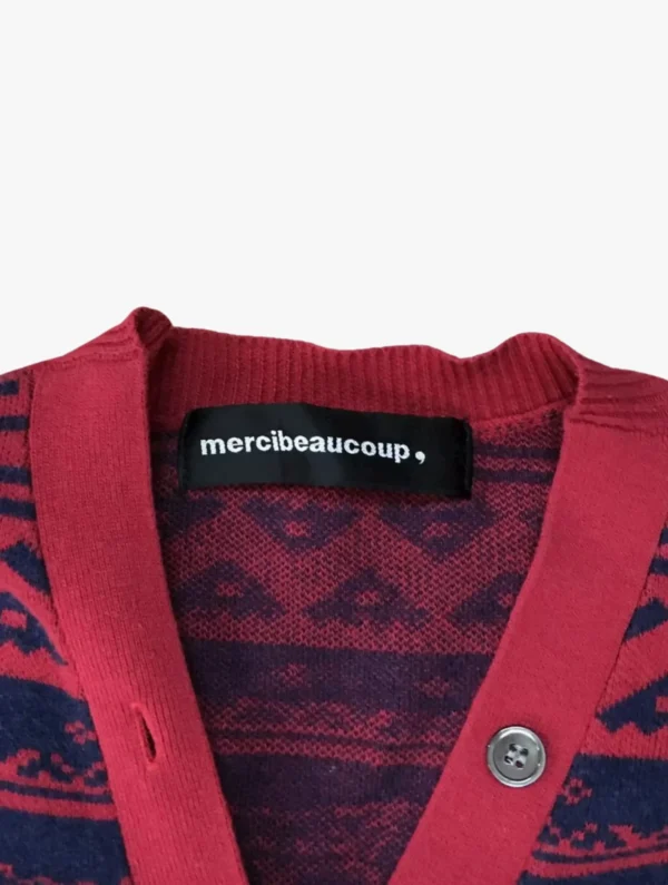 mercibeaucoup mercibeaucoup 2011 geometry cartoon cardigan 3