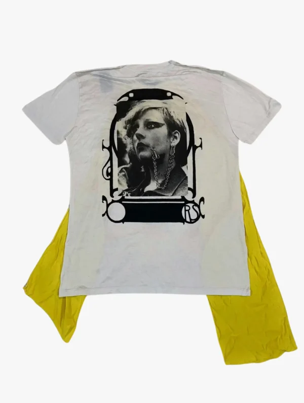 raf simons raf simons s s2019 asylum scarf t shirt 1