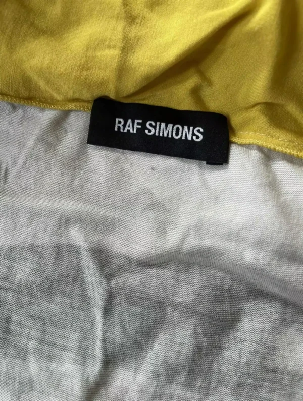 raf simons raf simons s s2019 asylum scarf t shirt 2