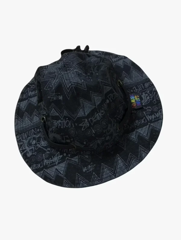 stussy stussy no music no life bucket fisher hat 1