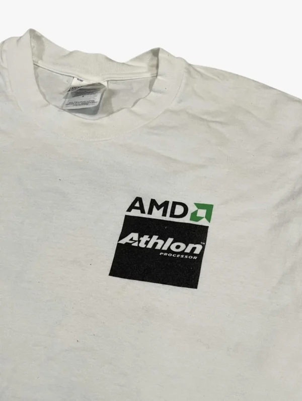 vintage vintage 2000s amd athlon promotion t shirt 4