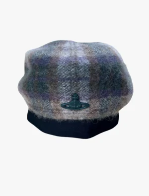 vivienne westwood vivienne westwood orb mohair beret 1