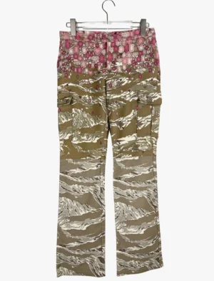 undercover a w d a v f camouflage diamond pants ()