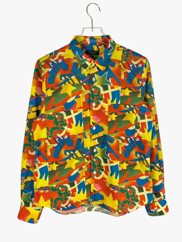 comme des garcons homme plus aw psychedelic shirt ()