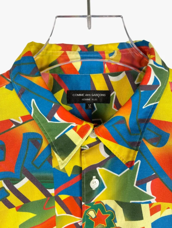 comme des garcons homme plus aw psychedelic shirt ()