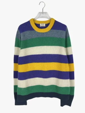 acne studios acne studios kai striped wool sweater ()