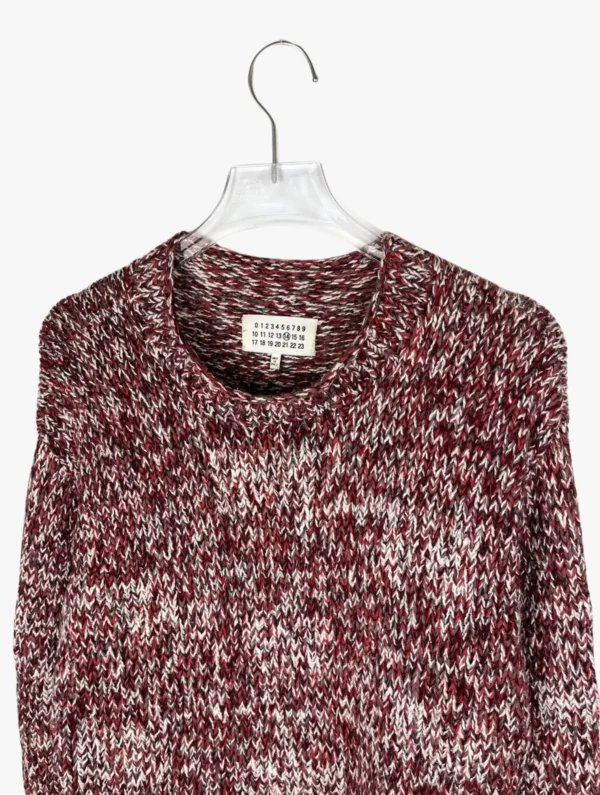 maison margiela maison margiela ss multicolor crew neck sweater ()