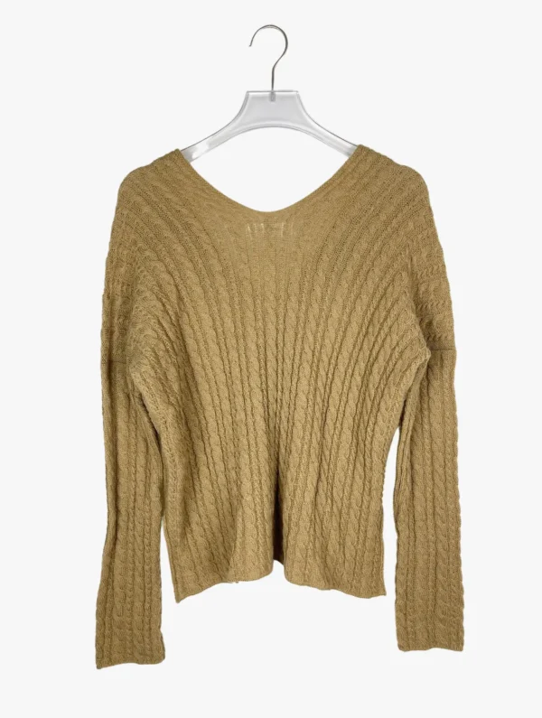 sulvam sulvam aw alpaca v neck sweater ()