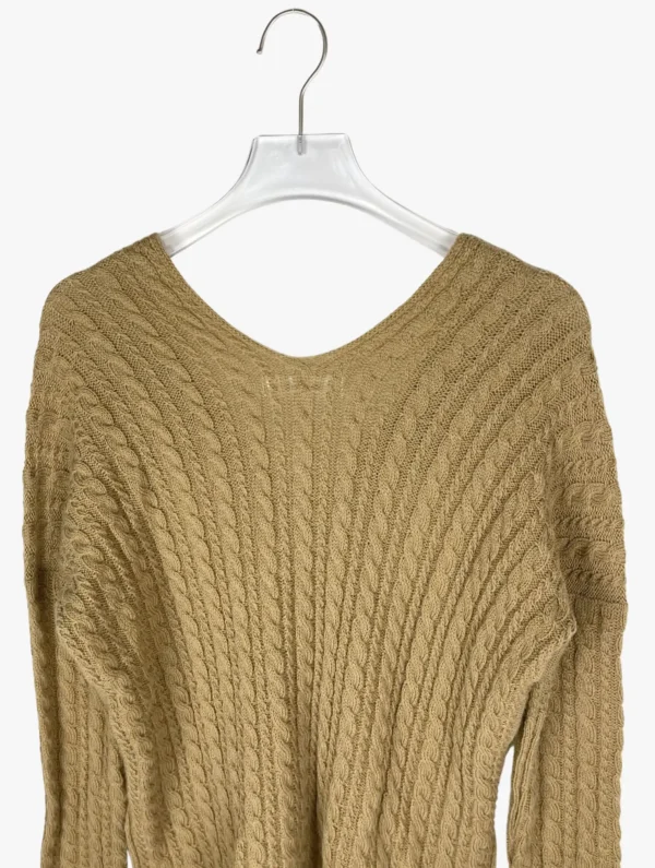 sulvam sulvam aw alpaca v neck sweater ()