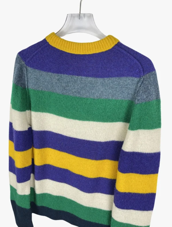 acne studios acne studios kai striped wool sweater ()