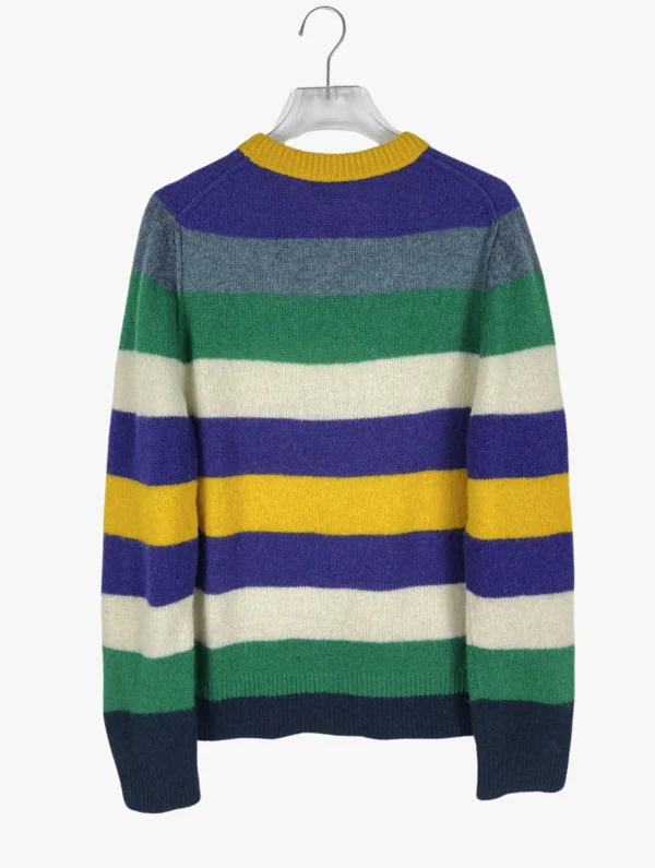 acne studios acne studios kai striped wool sweater ()