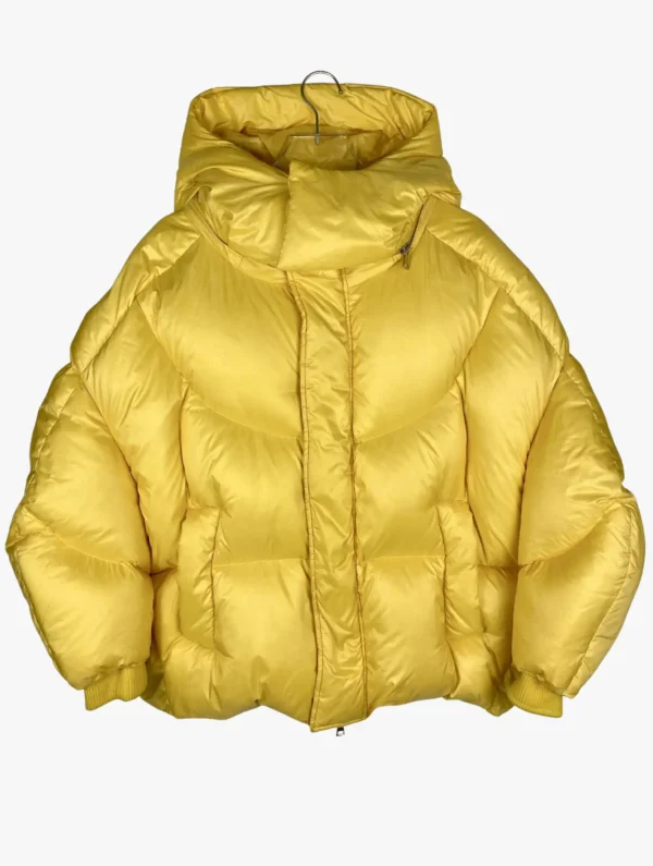 chen peng chen peng a w yellow bandana puffer jacket ()