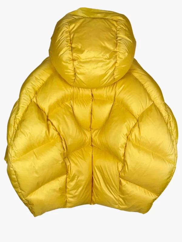 chen peng chen peng a w yellow bandana puffer jacket ()