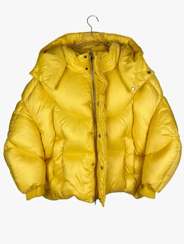 chen peng chen peng a w yellow bandana puffer jacket ()