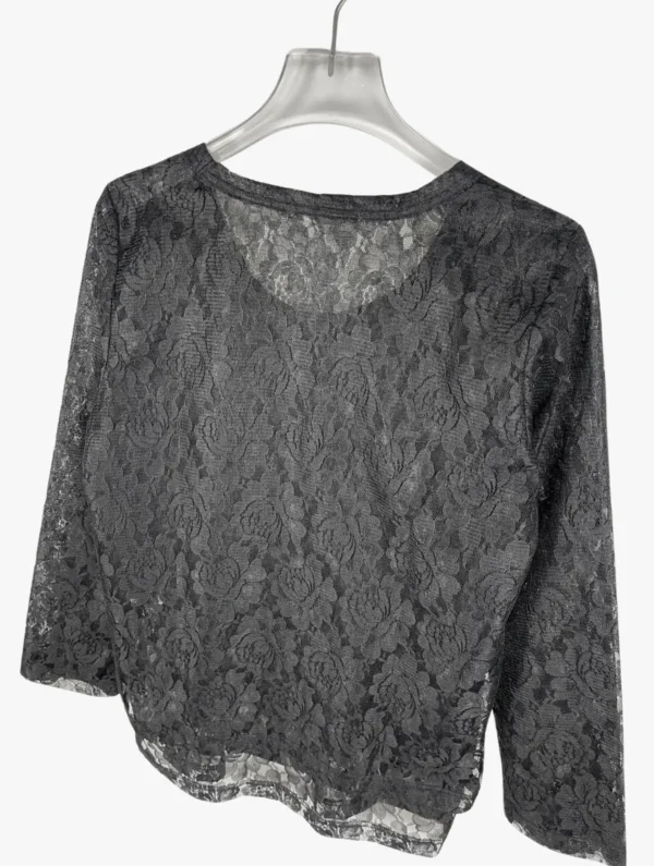 comme des garcons comme des garcons ss floral lace long sleeves