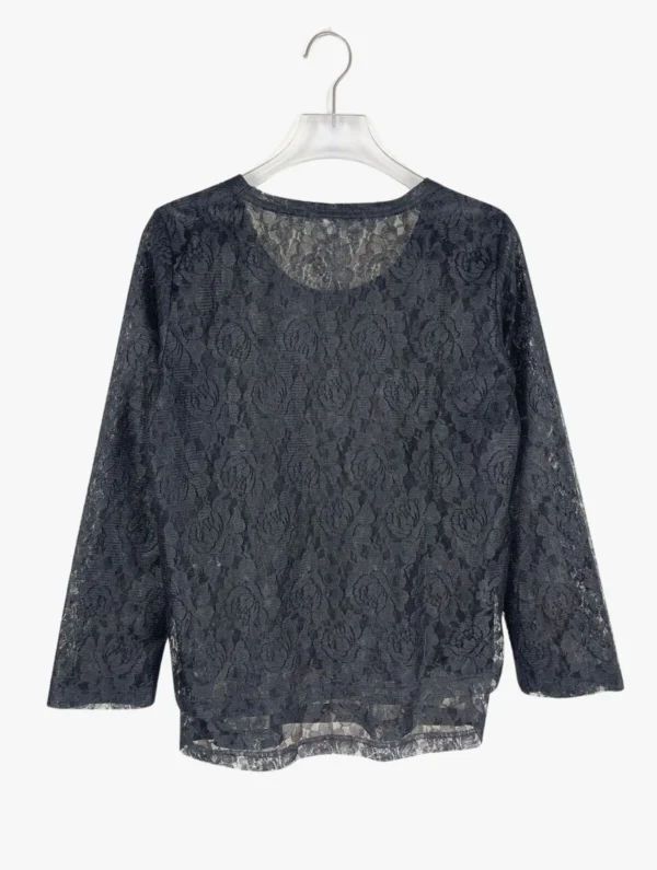 comme des garcons comme des garcons ss floral lace long sleeves