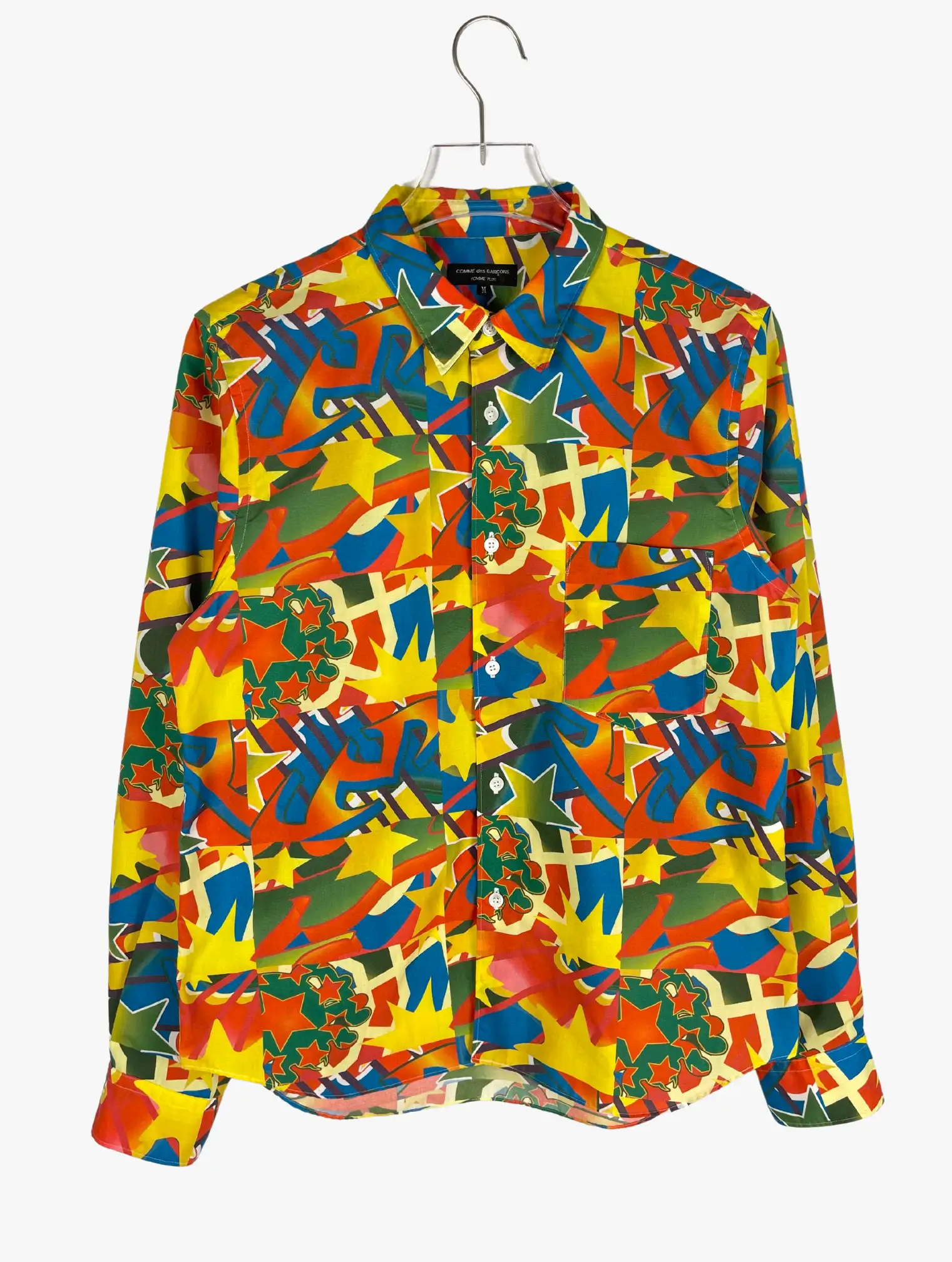 comme des garcons homme plus aw psychedelic shirt ()